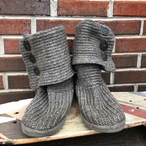 Grey UGG boots